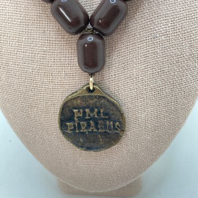 LOT 20: Vintage Religious Collection - Personalized Statue, Rosary Beads, Worry Beads and More