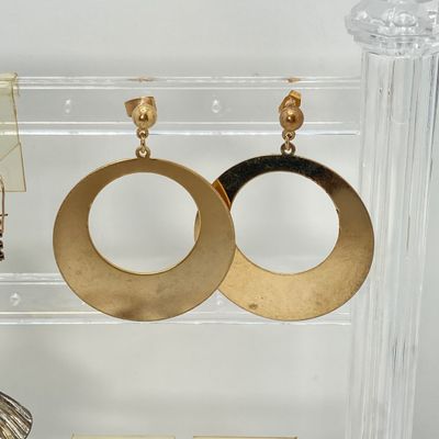 LOT 19: Vintage Pierced Earring Collection