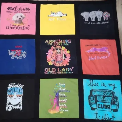 Cozy Comfort Tee-shirt Quilt