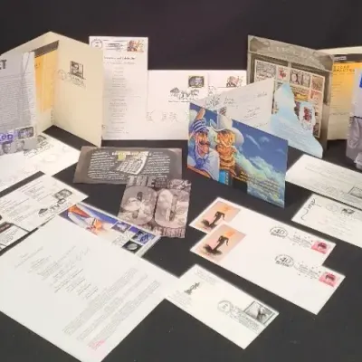 First Day Covers & Stamps Featuring Stars Of The Silver Screen, TV, Big-Top & Beyond