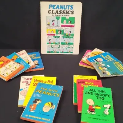 Peanuts and Charlie Brown Book Throw Down