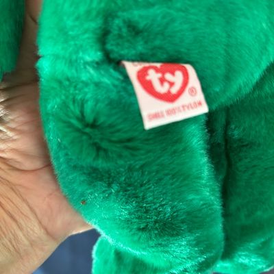Large 14” TY Beanie Baby - ERIN Teddy Beanie Baby - No Tag