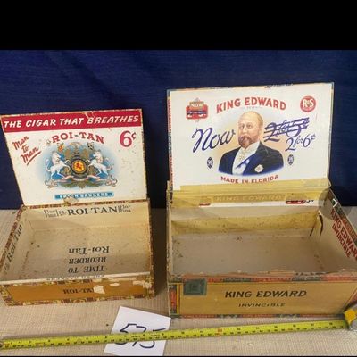 Vintage Cigar Boxes