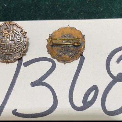 Vintage Christian Sunday School Pins