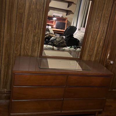 Dresser with Mirror