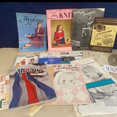 Vintage Afghan Books