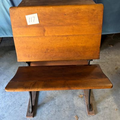 Vintage School Desk