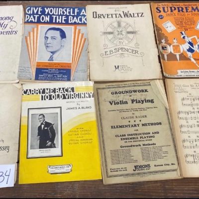 Vintage Sheet Music