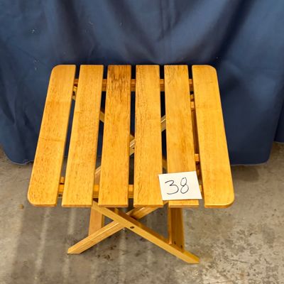 Small Patio Foldable Table