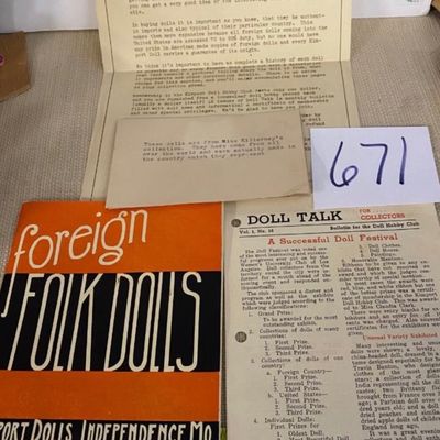 Foreign Folk Dolls