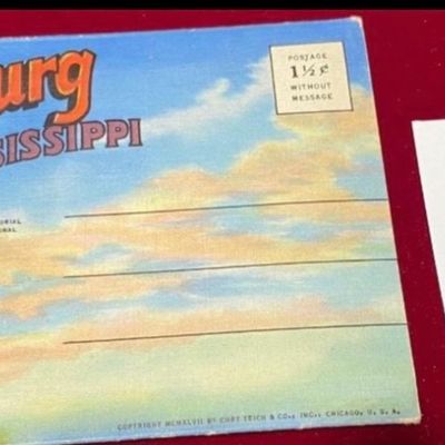 Vintage Mississippi Postcards