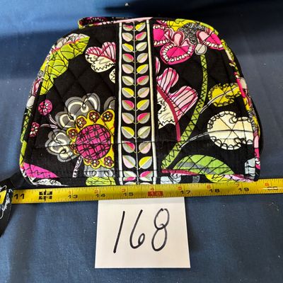 Vera Bradley quilted cosmetic case