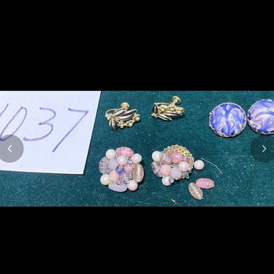 Vintage Clip Earrings