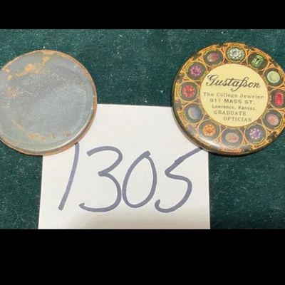 Vintage Advertising Pocket Mirror