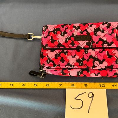 Disney Parks Vera Bradley Whimsical Paisley Purse Bag Mickey Balloon
