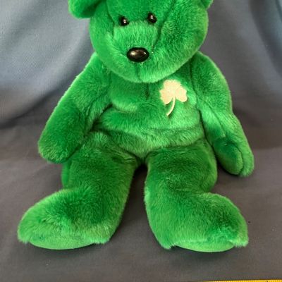 Large 14” TY Beanie Baby - ERIN Teddy Beanie Baby - No Tag