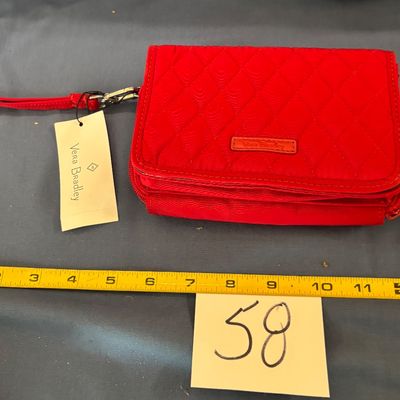 Vera Bradley Red Wristlet
