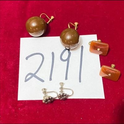 Vintage Clip Earrings