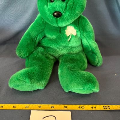 Large 14” TY Beanie Baby - ERIN Teddy Beanie Baby - No Tag