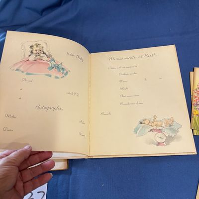 Vintage Baby Book and More