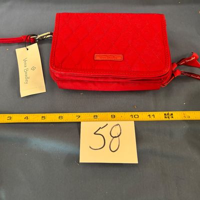 Vera Bradley Red Wristlet