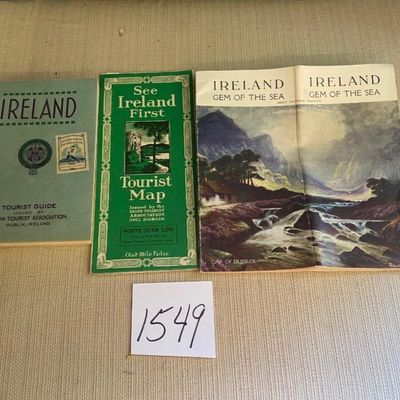 Vintage Ireland Tourist Guides