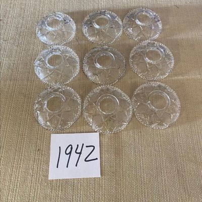 Vintage Chandelier Plates