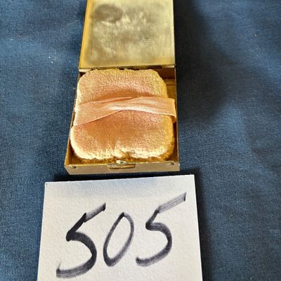 Vintage Compact Gold Tone Made In USA