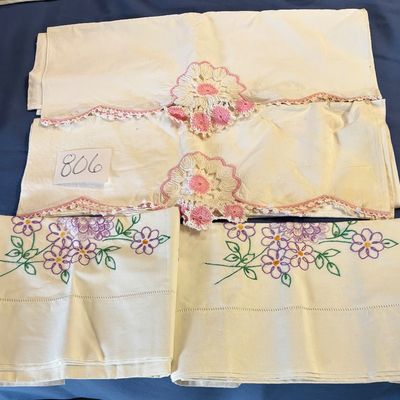 Vintage Pillowcase Lot