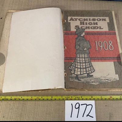 1908 Atchison High School Yearbook
