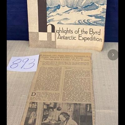 Highlights of Byrd Antarctic Expedition