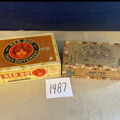 Vintage Cigar Boxes