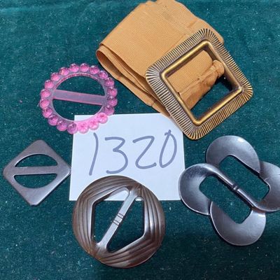 Lady’s Belt and Buckles