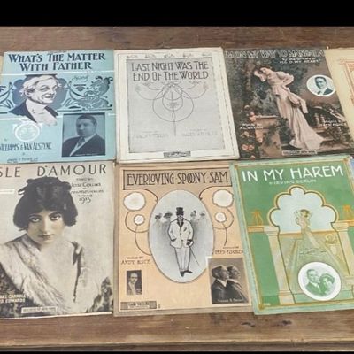 Vintage Sheet Music