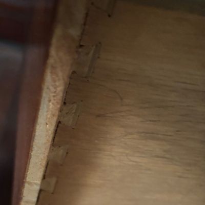 Vintage Dresser With Mirror