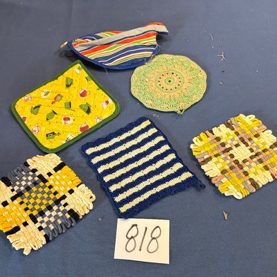 Vintage Potholder Lot