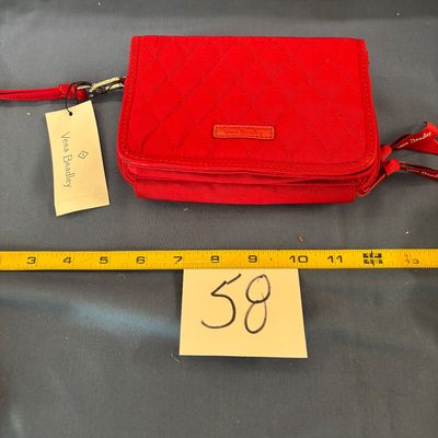 Vera Bradley Red Wristlet