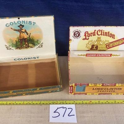 Vintage Cigar Boxes