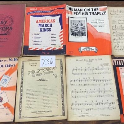 Vintage Sheet Music