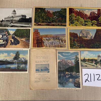 Vintage Utah Postcards