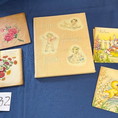 Vintage Baby Book and More