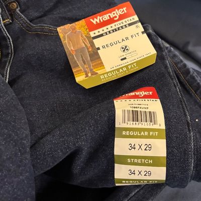 34x29 Wrangler Jeans