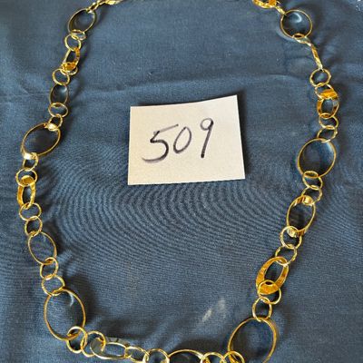 Vintage Large Oval Link Chain Necklace