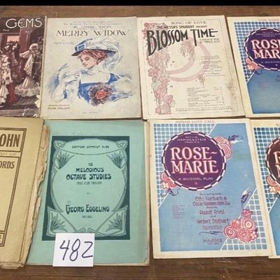 Vintage Sheet Music