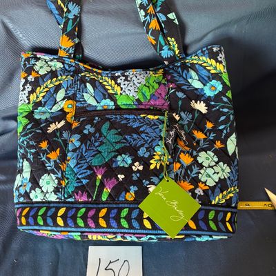 Vera Bradley quilted floral tote bag