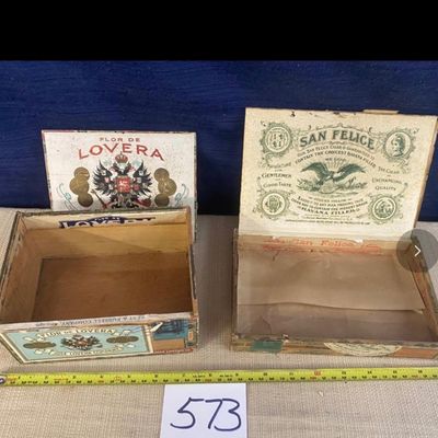 Vintage Cigar Boxes