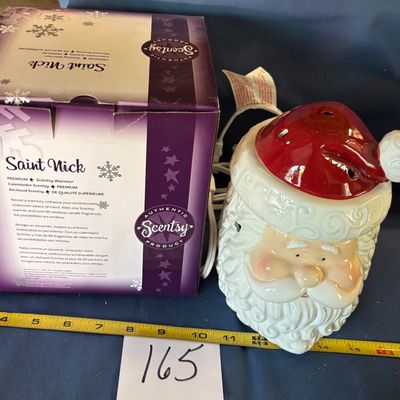 Scentsy Saint Nick Full Premium Size Wax Warmer Holiday Christmas Santa