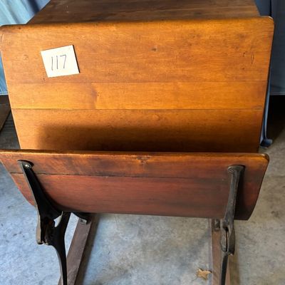 Vintage School Desk