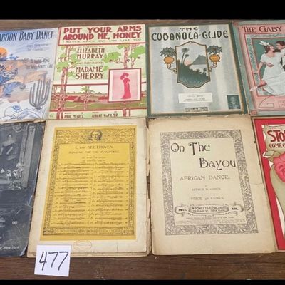 Vintage Sheet Music