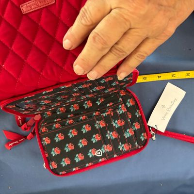 Vera Bradley Red Wristlet
